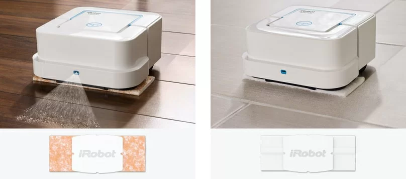 Робот мойщик пола iRobot Braava Jet 240 (для влажной уборки)