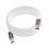 Магнитный кабель Magssory 60W USB-C, 1,2м, белый