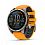 Умные часы Garmin Fenix 8 Sapphire AMOLED 47 мм, титан, ремешок - силикон, оранжевый/графит